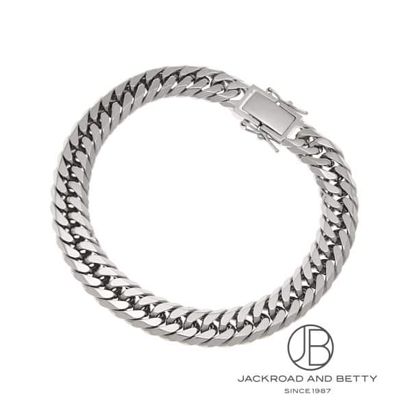 Pt850 ブレス　★Jr PT850 6面 ダブル 73.3g 21cm ブレスレット プラチナ 造幣局刻印
