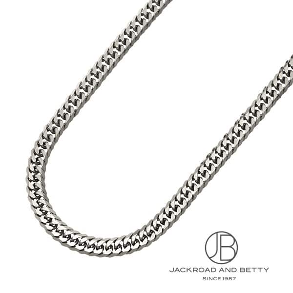 値下げ中！Pt850 プラチナ喜平ネックレス 全長約50cm 造幣局刻印あり PT850 6面 ダブル 51g 50cm ネックレス プラチナ 造幣局刻印有り