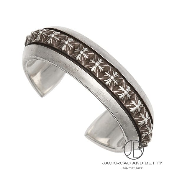 クロムハーツ プラス ピラミッド オープンバンドリング 中古