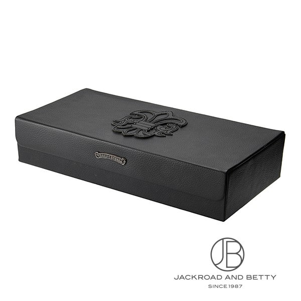 クロムハーツ レザー ハードサングラスケース メガネケース 開封済み未使用品 CHROME HEARTS クロムハーツ レザーアイウェアケース サングラス