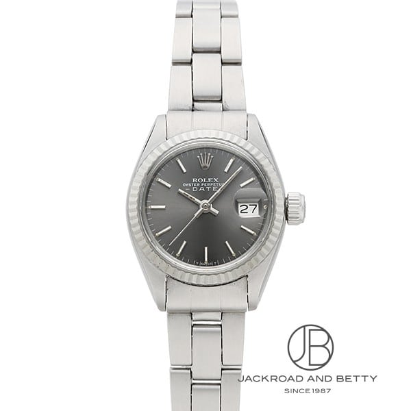 ROLEX ロレックス6917 K18WGオイスターパーペチュアルデイト　グレー オイスター パーペチュアル デイト[6917] Oyster Perpetual Date