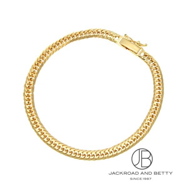 18K K18 750ITALY刻印あり ブレスレット 20cm 21g K18 8面 トリプル 5.2g 18cm ブレスレット 造幣局刻印有り