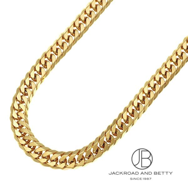 18K ネックレス 造幣局刻印あり(訳あり) K18 6面 ダブル 151.1g 60cm ネックレス 造幣局刻印有り[] Chain