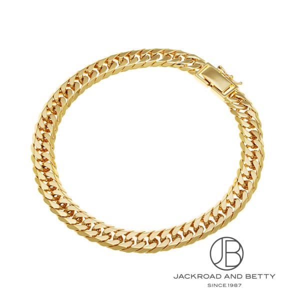 K18 6面 ダブル 30.8g 20cm ブレスレット 造幣局刻印有り[] Chain