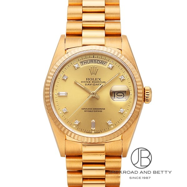テイテイテイテイテイ　 ロレックス デイデイト シャンパン文字盤 18038 - 腕時計専門店THE