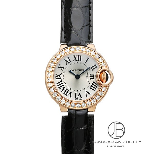 カルティエ バロンブルーSM PG/D WE900251 PG･RG クォーツ Cartier（カルティエ） ☆良品 【CARTIER】カルティエ バロンブルー