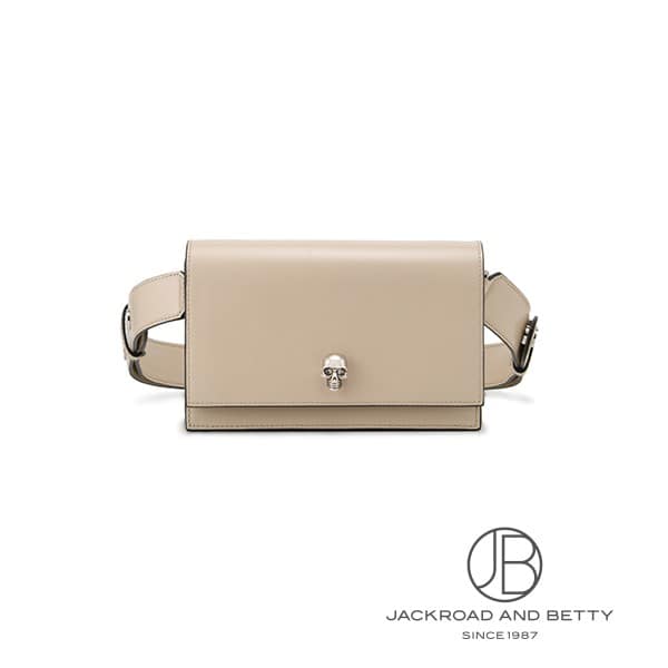 スカル スモール バッグ ベージュ[7576261BLCM2630] Skull Small Bag