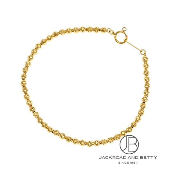 K18 カット ボール チェーン ブレスレット[] K18 Cut Ball Chain