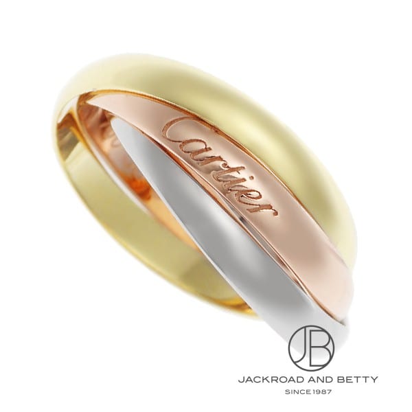 Cartier トリニティリング ゴールド　スモールモデル Cartier（カルティエ） （美品）カルティエ トリニティ スモールモデル