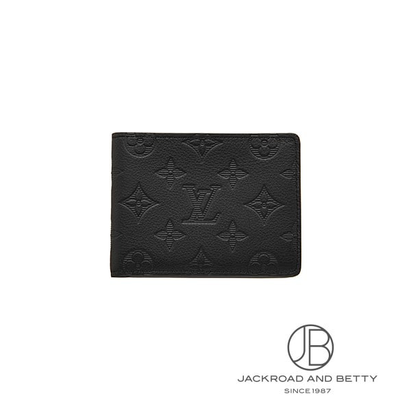 未使用品【公式ウェブサイト購入品】ルイヴィトン ポルトフォイユ ミュルティプル ポルトフォイユ・ミュルティプル ノワール ブラック 黒[M62901] Wallet