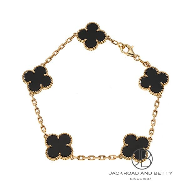 ヴァンクリーフ&アーペル ヴィンテージ アルハンブラ ブレスレット 5モチーフ