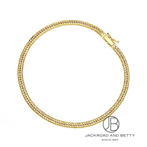 K18 8面 トリプル 10g 23cm アンクレット 造幣局刻印有り[] Chain