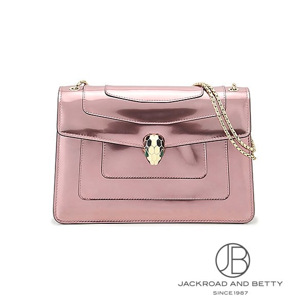 セルペンティ フォーエバー ショルダーバッグ ローズクォーツ ピンク