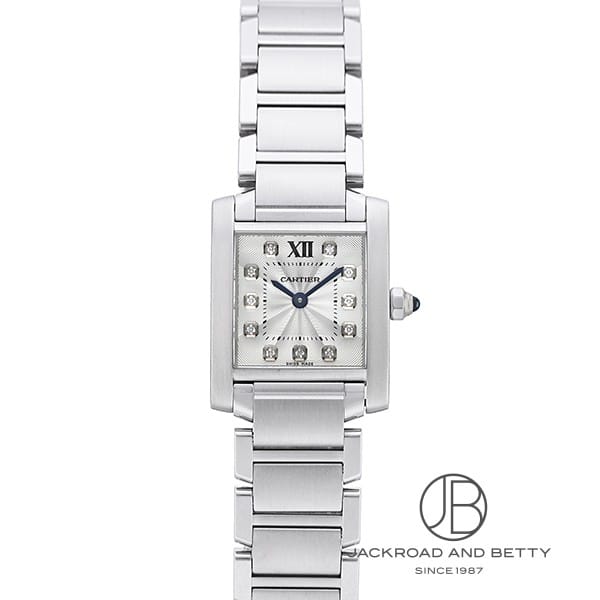 カルティエ Cartier 腕時計 タンク フランセーズ SM WE110006 11ポイント ダイヤインデックス スクエア ギョーシェ シルバー文字盤 SS クオーツアナログ 【中古】 楽天市場】カルティエ Cartier 腕時計 タンク フランセーズ SM