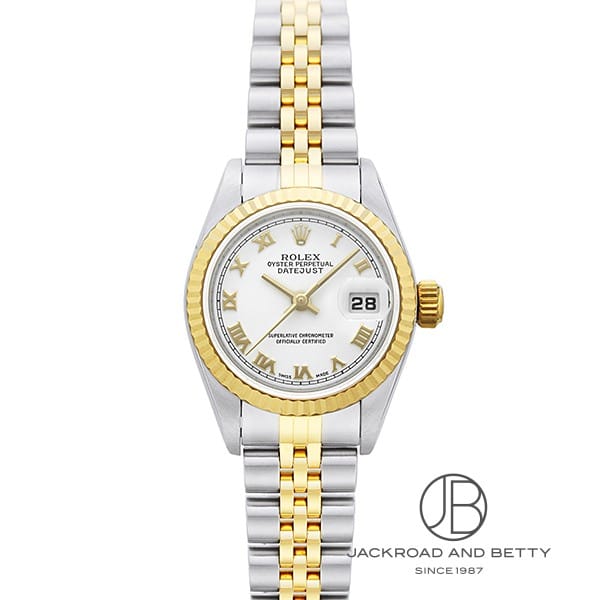 ROLEX ロレックス デイトジャスト26 79173 腕時計
 K18イエローゴールド K18YG/ステンレススチール シルバーピラミッドローマン文字盤 自動巻き レディース【中古】【472】 ロレックス デイトジャスト 26 79173 | 時計・ブランド腕時計専門店