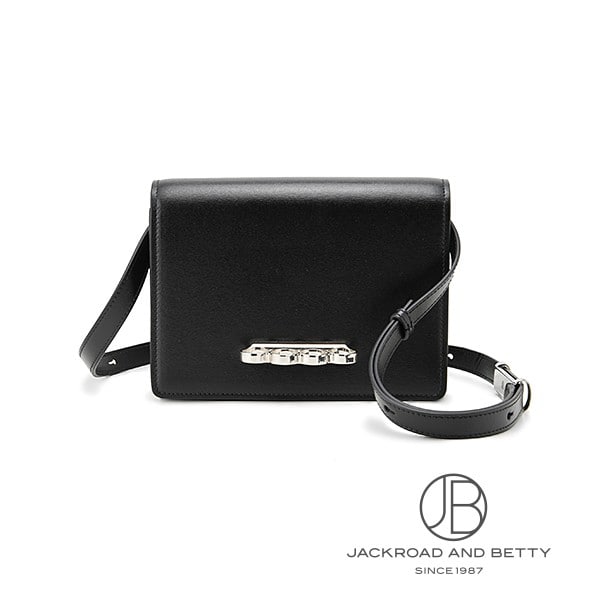 4リング サッチェル ショルダーバッグ ブラック 黒[686436DYTX11000