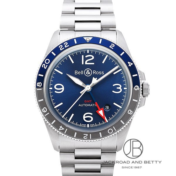 ベル&ロス BRV2-93 GMT 24H オートマティック BRV293-BLU-ST/SST