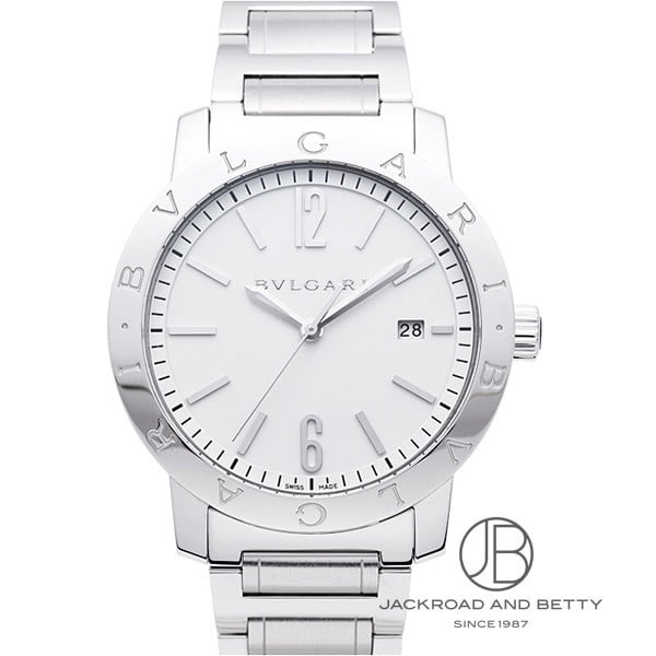 ブルガリ BVLGARI 腕時計 メンズ BB41WSSD ブルガリブルガリ 自動巻き ホワイトxシルバー アナログ表示