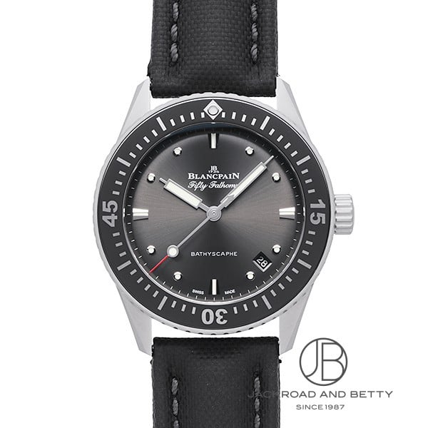 ブランパン BLANCPAIN フィフティ ファゾムス バチスカーフ 5100B-1110-B52A SS/NATOファブリック メンズ 腕時計