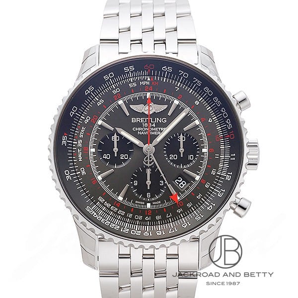 ナビタイマー B04 クロノグラフ GMT 48[AB04413A/F573/453A