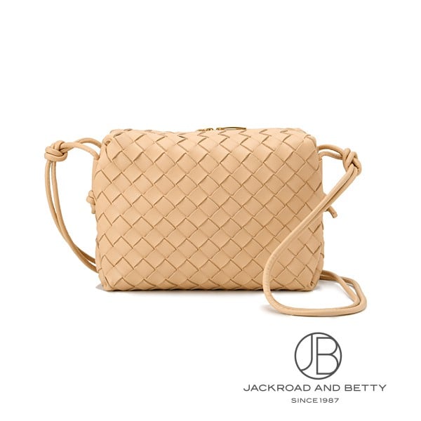ボッテガヴェネタ ラムレザーMini Loopショルダーバッグベージュ BOTTEGA VENETA ボッテガヴェネタ ショルダーバッグ MINI LOOP