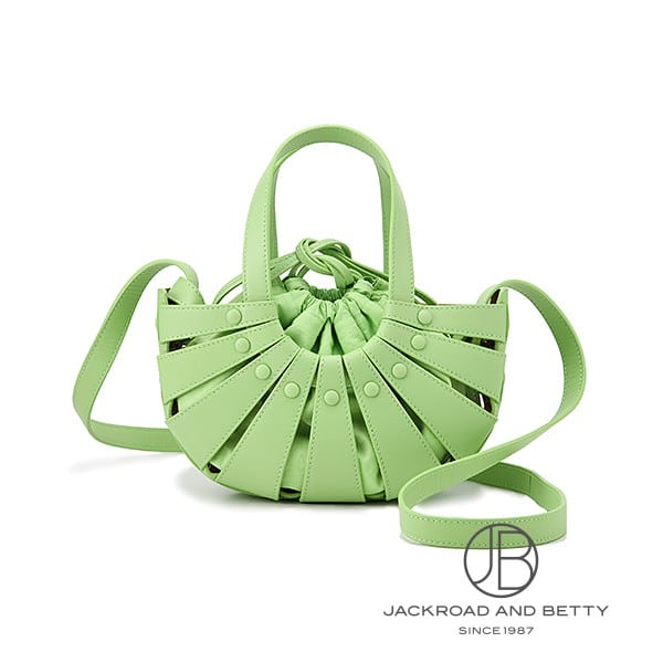 ザ シェル バッグ ピスタチオ グリーン 緑[651819 VMAUH 3840