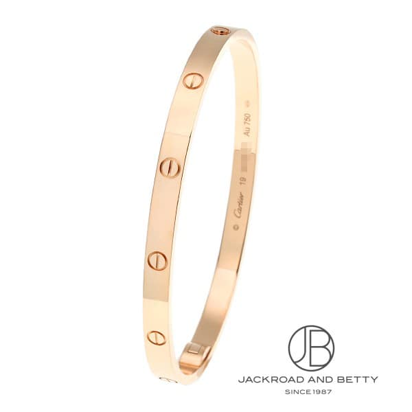 ラブブレスレット ミディアムモデル 19[B6081419] Love Bracelet