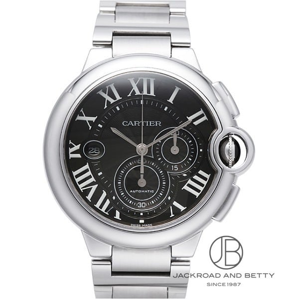 カルティエ バロンブルー クロノグラフ 44mm W6920025