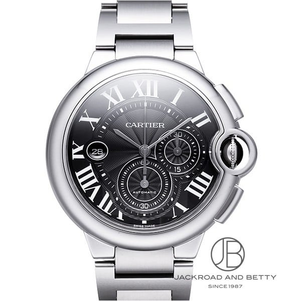 カルティエ バロンブルー クロノグラフ 44mm W6920077