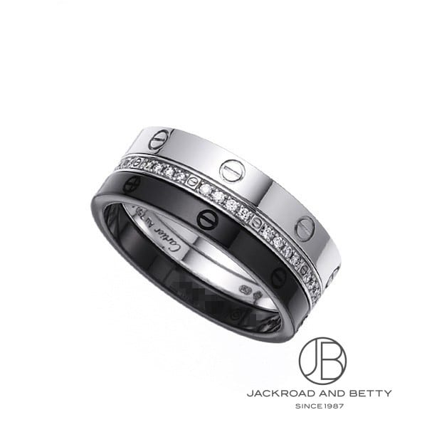 ラブリング スリーフープ B Ring カルティエ 新品 ジュエリー