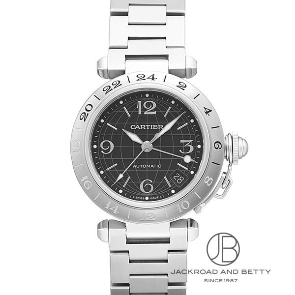 カルティエ パシャC GMT W31079M7