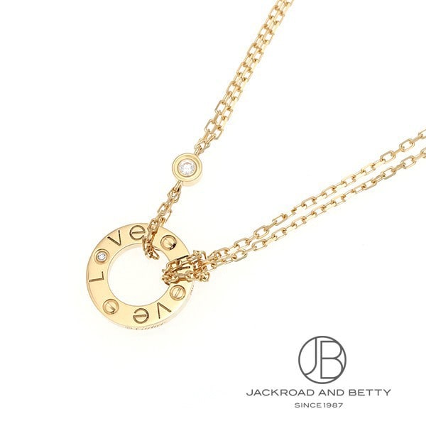 ラブサークルネックレス YG[B7219500] LOVE NECKLACE | カルティエ