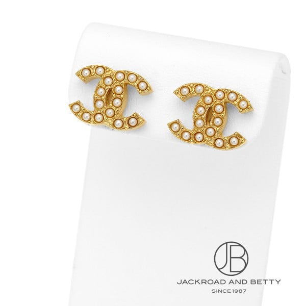シャネル ココマーク ピアス AB8917 B08682 NJ334