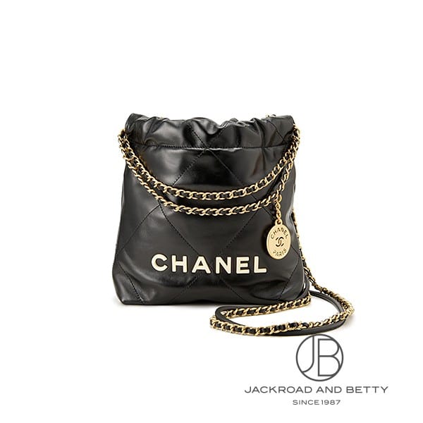 CHANEL 22 ミニ ハンドバック ブラック 黒[AS3980 B09859 94305