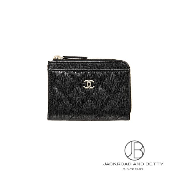 ジップ カードケース ブラック 黒[AP4893 B10583 C3906] Card Case