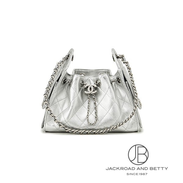 CHANEL 25 ミニ ハンドバッグ シルバー[AS5631 B22716 U5341] CHANEL