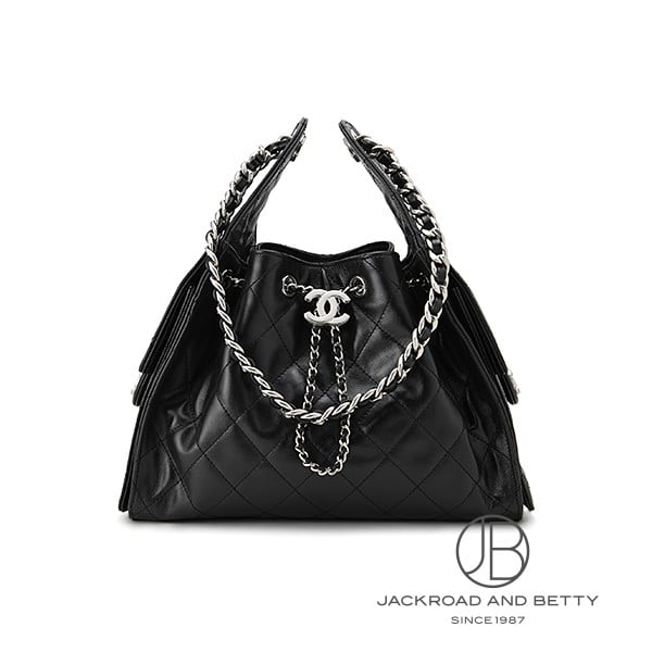 シャネル CHANEL 25 スモール ハンドバッグ ブラック 黒 AS5293 B23894