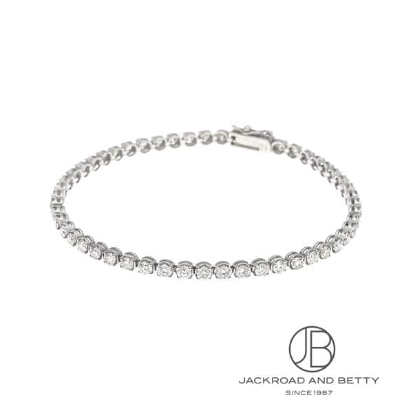 ノーブランド 3ct ダイヤモンド テニス ブレスレット
