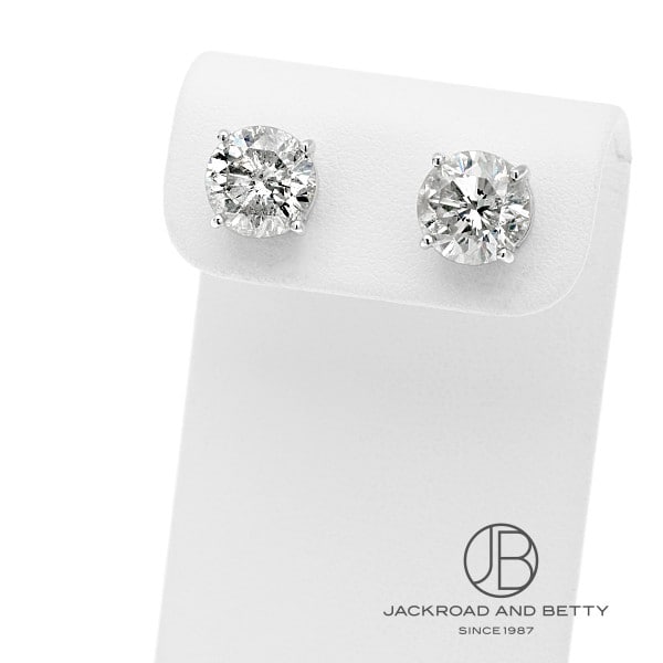 6ct ダイヤモンド スタッド ピアス[] Diamonds Stud Earring | ノー