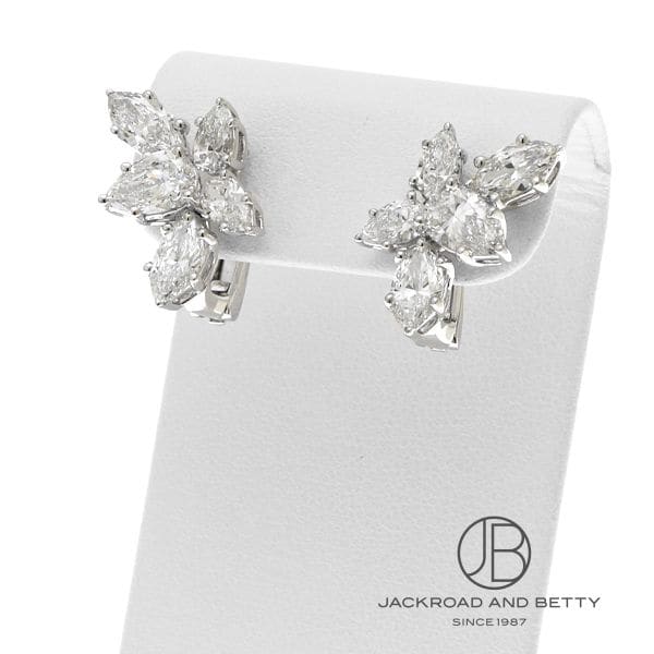 ラボグロウン ダイヤモンド ピアス[E1651318KW750] Lab-Grown Diamond