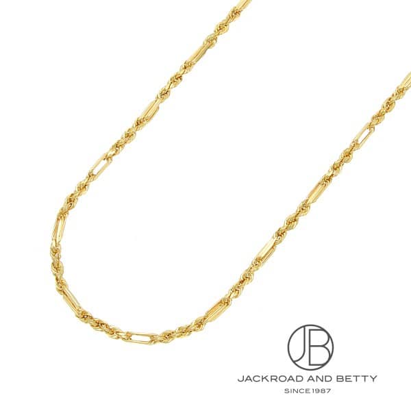 K18 フィガロ ロープ ネックレス[K18HT-018-HL-FGR 5] K18 Necklace