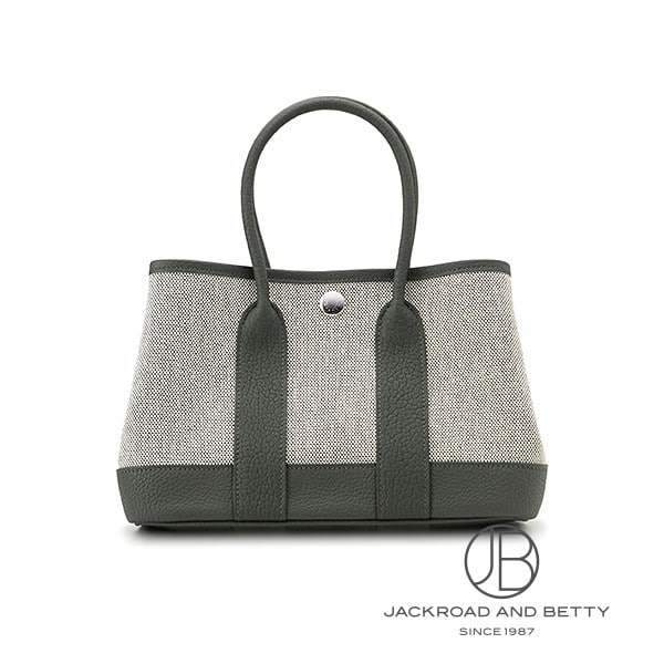 【キャンバス/Vert Mangrove】HERMES ネオガーデンパーティー 23 エルメス ネオ・ガーデン 23 ガーデンパーティ ヴェール