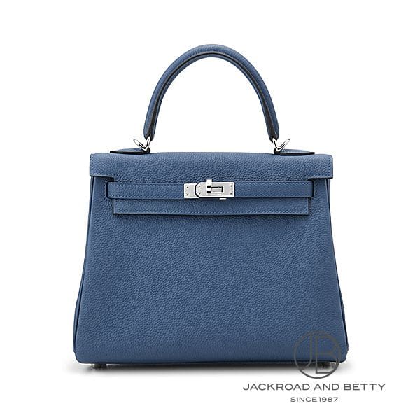ケリー⑅ ケリー25 内縫い ブルータイ ネイビー[] Kelly25 Blue Tie
