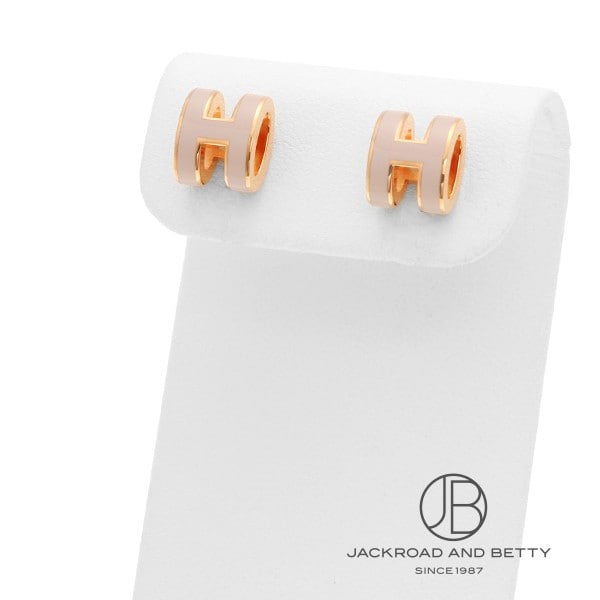 ポップH ミニ ピアス プードル ピンク[H608002FO F2] Pop H Mini