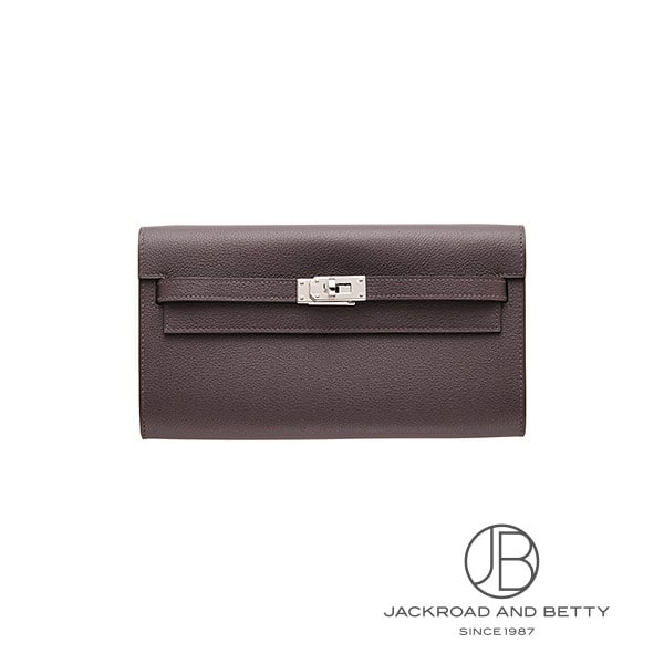 エルメス ケリートゥーゴー ウォレット モカ