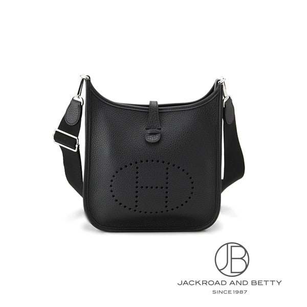 国内未入荷　HERMES エブリン23 evelyn ノワール　シルバー金具 エヴリン23 ノワール ブラック 黒[] Evelyn 23 | エルメス 新品 バッグ