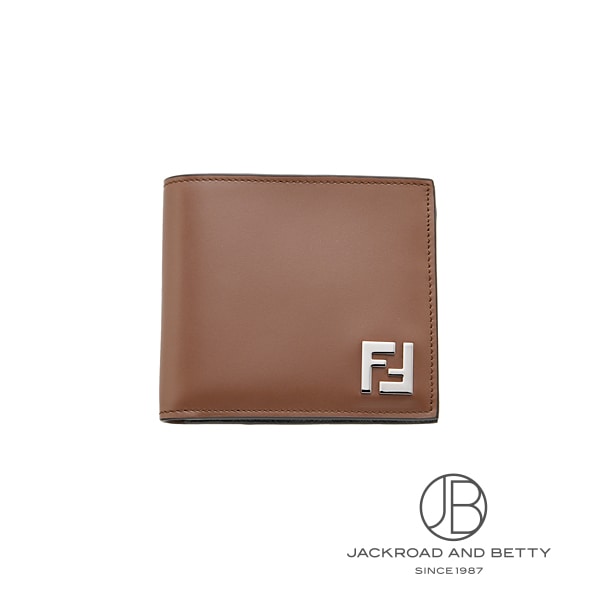 FFスクエア 二つ折り財布[7M0356AFF2F1SCD] FF Squared Bi-Fold Wallet