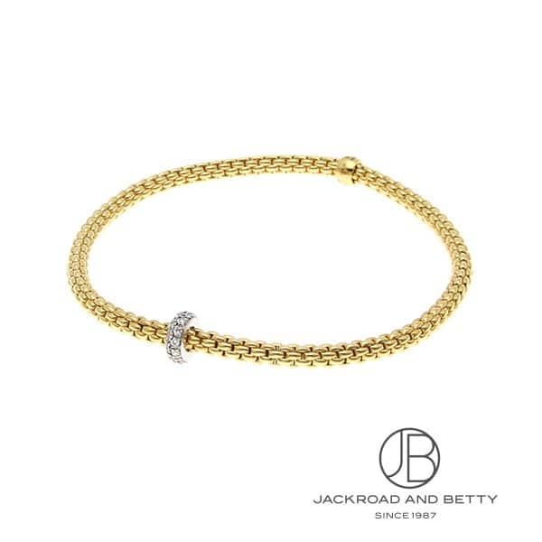 【未使用】 FOPE フォッぺ ブレスレット パヴェダイヤ イエローゴールド プリマ フレグジット ブレスレット ダイヤモンド[74508BX_BB_G_XBX_00M