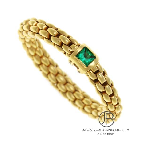 フレグジット リング エメラルド[09E08AX_B6_G_XGX_00M] Flexit Ring
