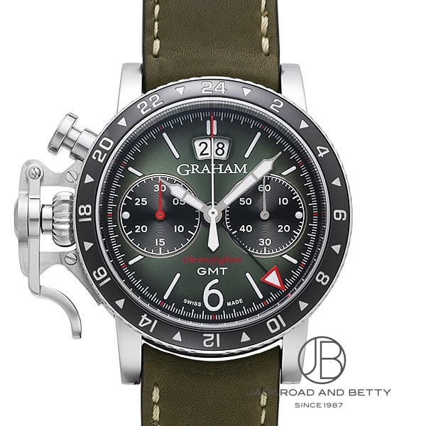 グラハム クロノファイター ヴィンテージ GMT 2CVBC.G01A